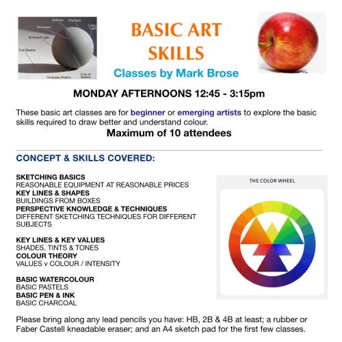 Basic Art Skills with Mark Brose