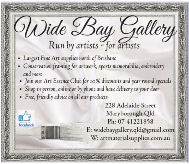 Wide Bay Gallery sponsor