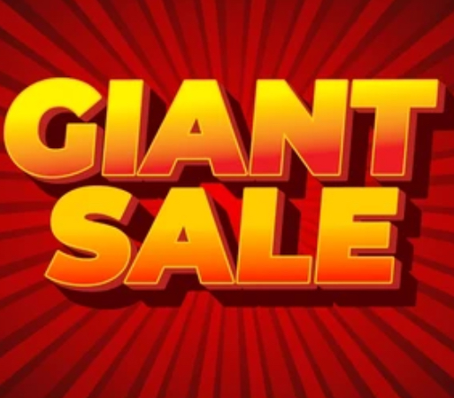 Giant Art Sale