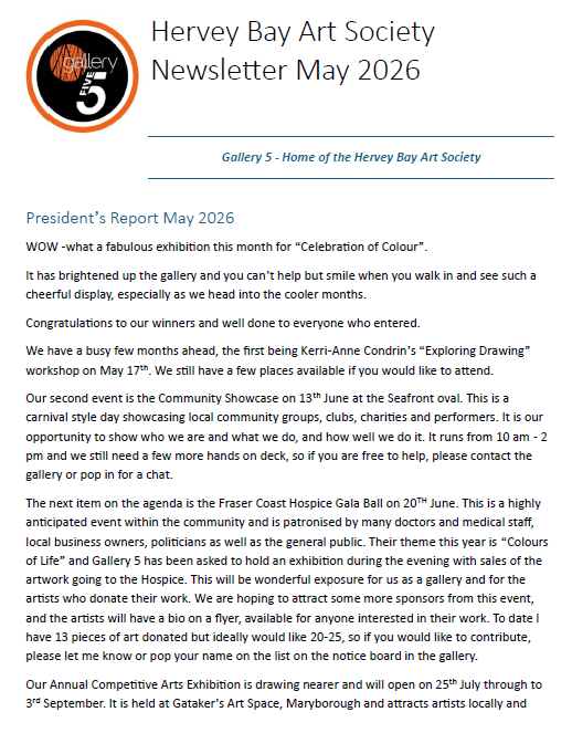 Newsletter May 2026